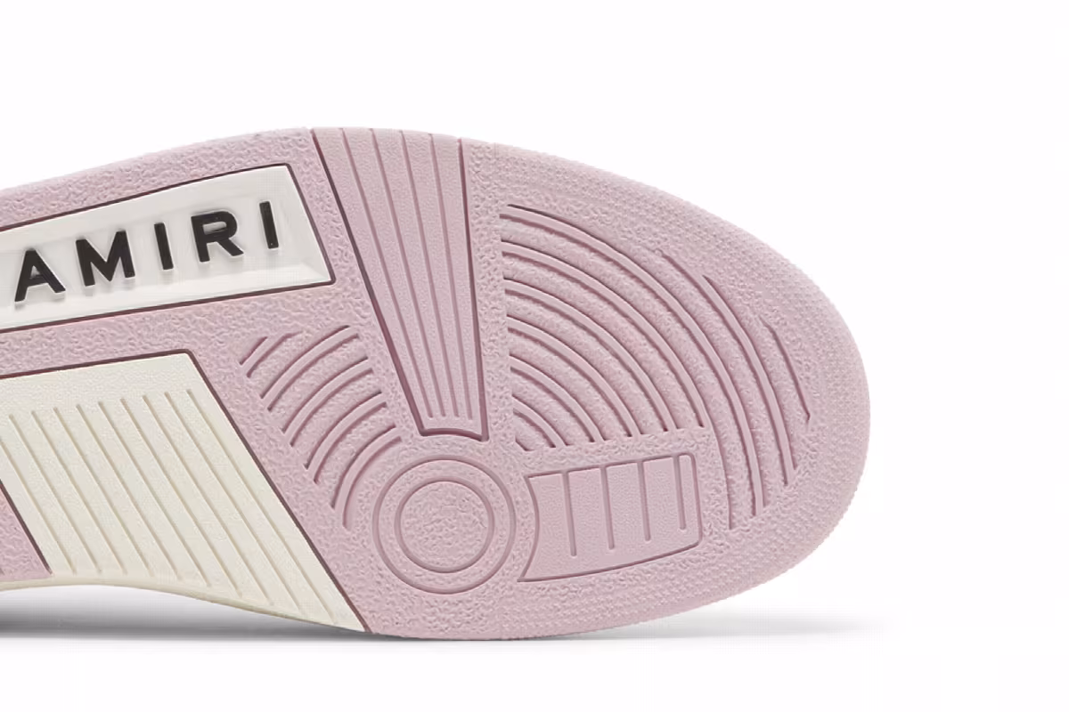 Amiri Skel Top Low Baby Pink, view 6