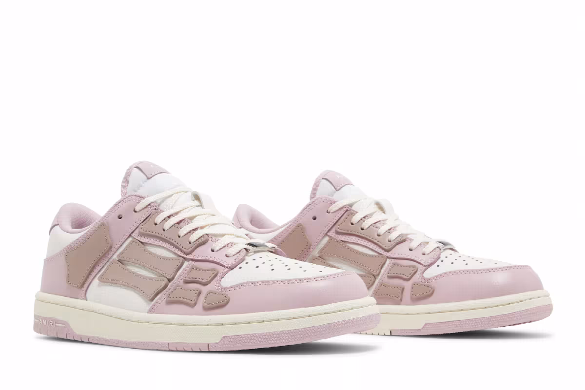 Amiri Skel Top Low Baby Pink, view 9