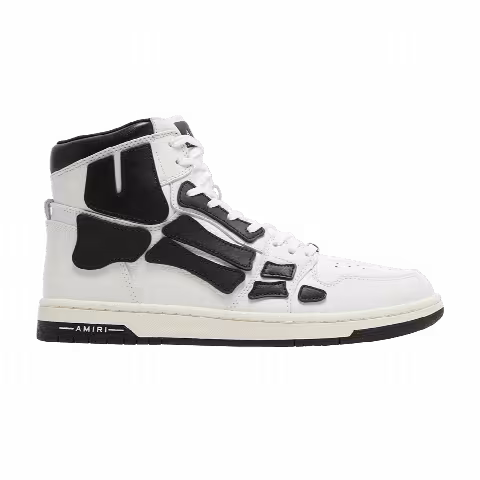 Amiri Skel Top High 'White Black'