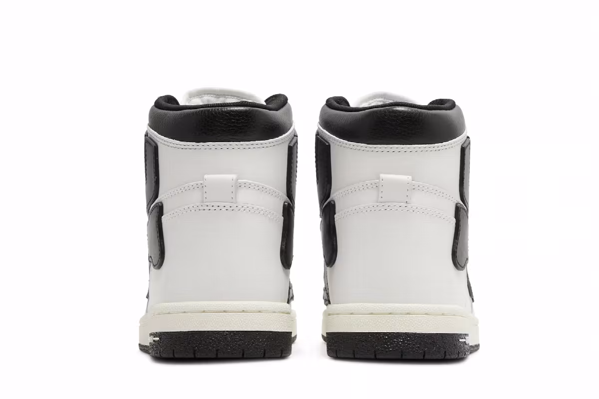 Amiri Skel Top High White Black, view 7