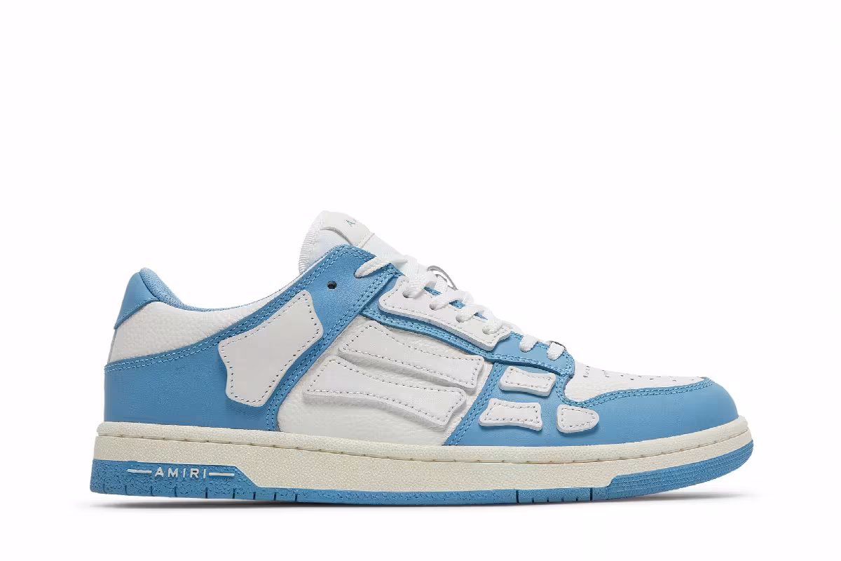Amiri Skel Top Low Powder Blue, view 2