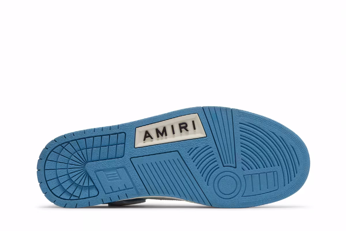 Amiri Skel Top Low Powder Blue, view 5