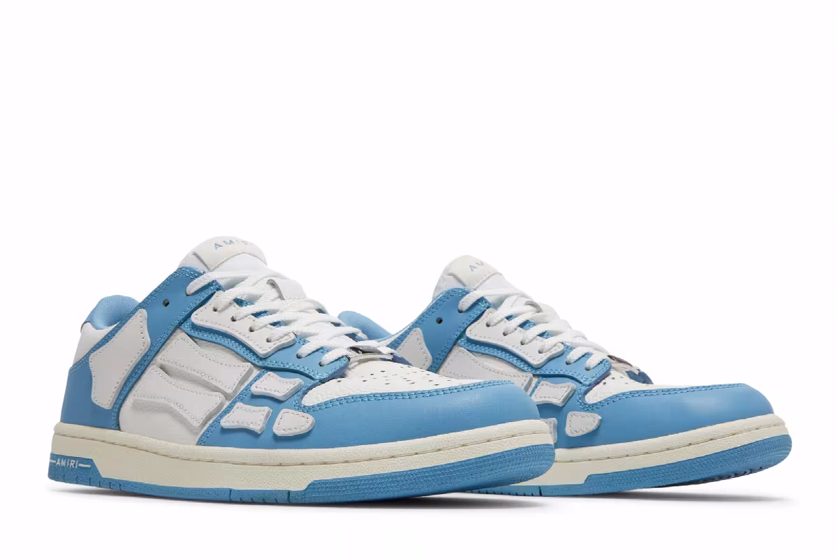 Amiri Skel Top Low Powder Blue, view 9