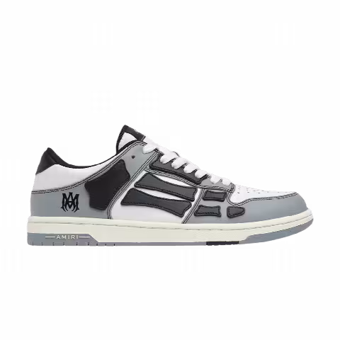 Amiri Wmns Skel Top Low 'Varsity - Grey Black'
