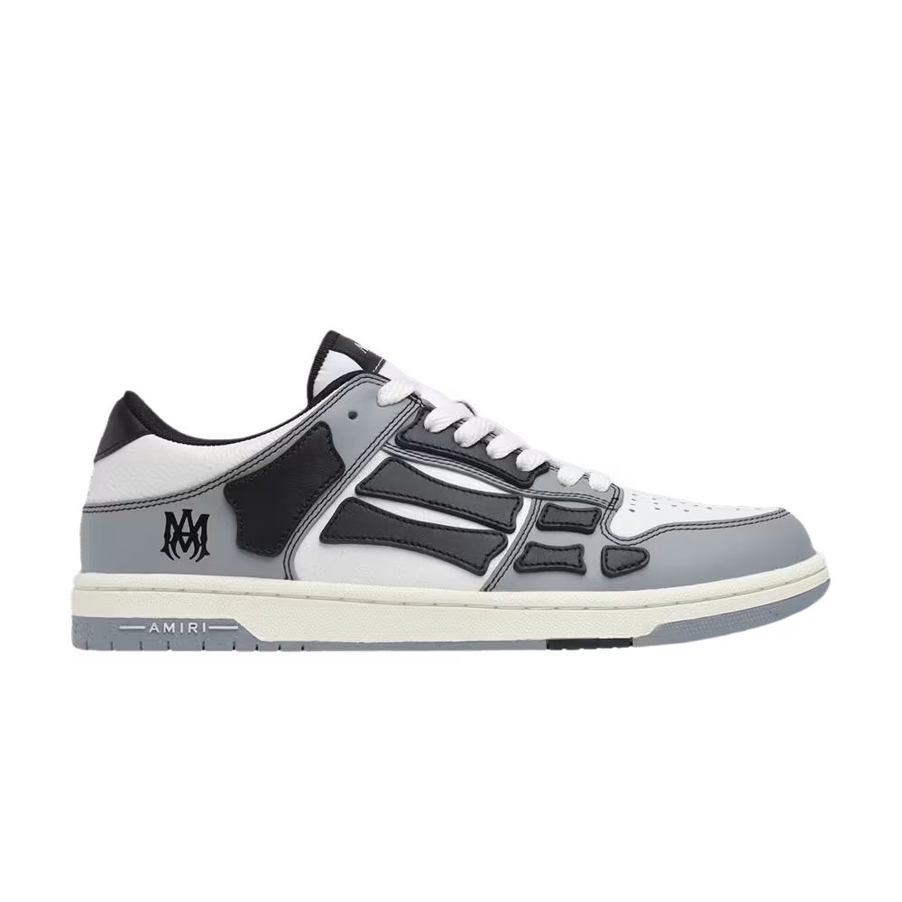 Amiri Women's Skel Top Low Varsity - Grey Black