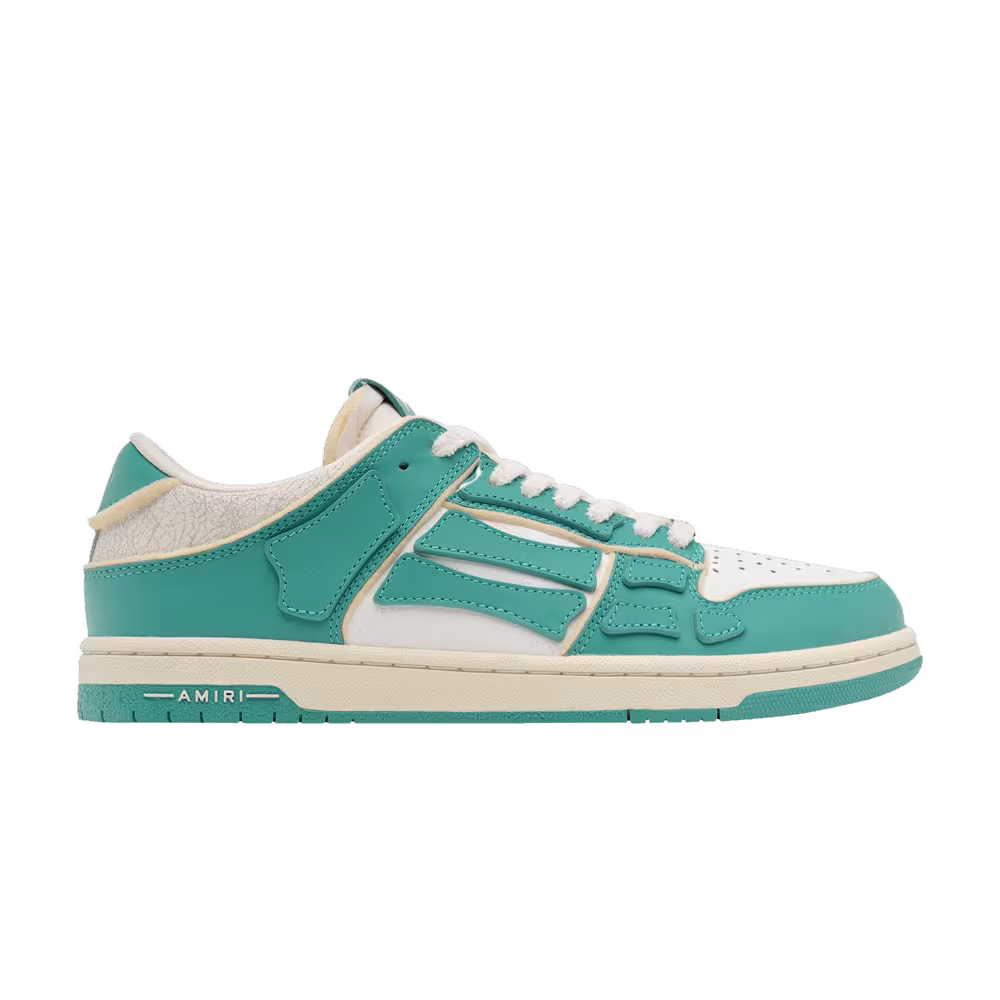 Amiri Skel Top Low Collegiate - Sea Blue White