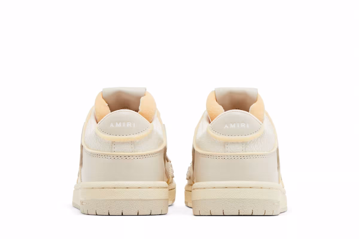 Amiri Women's Skel Top Low Collegiate - Birch White, view 7