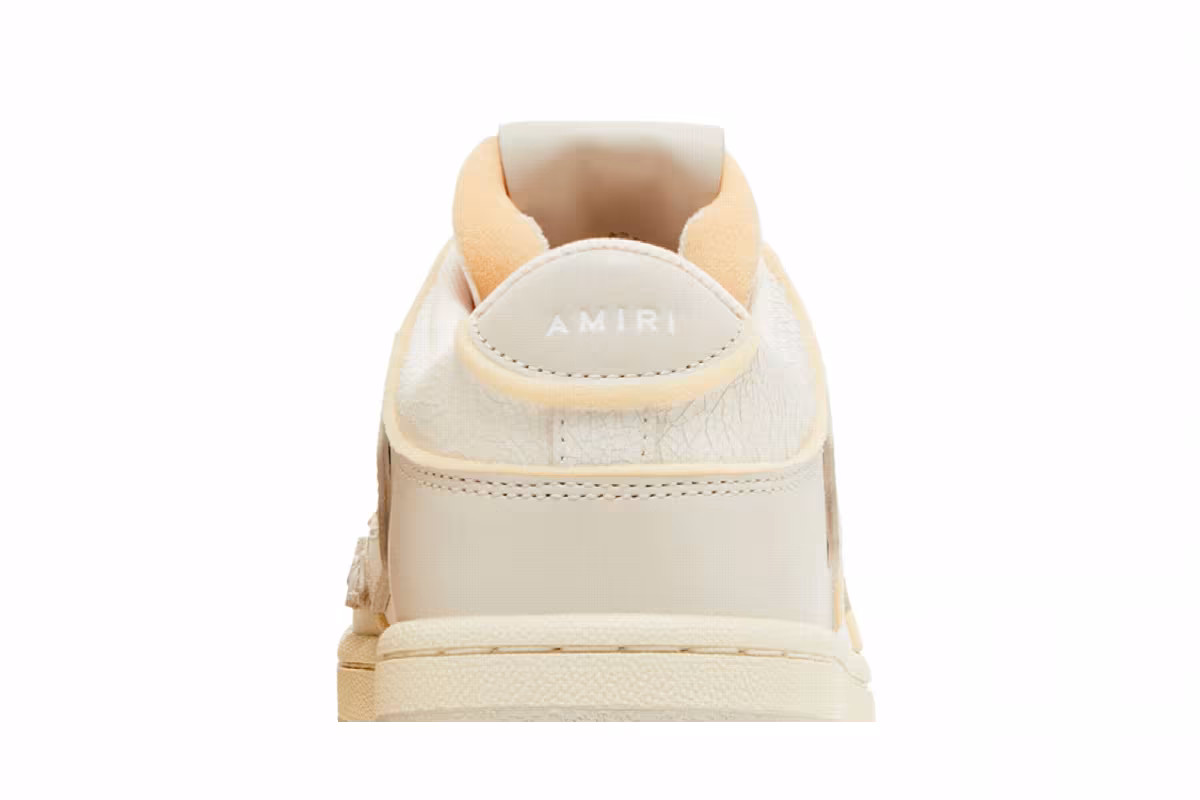 Amiri Women's Skel Top Low Collegiate - Birch White, view 8