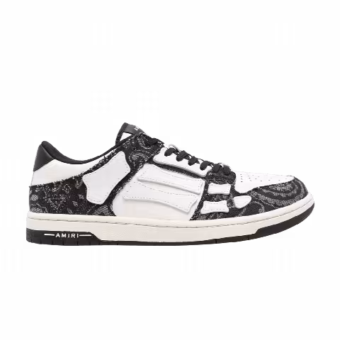 Amiri Skel Top Low 'Bandana Denim - Black'