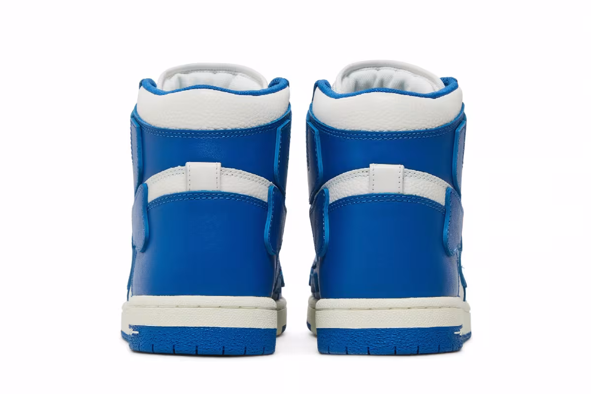 Amiri Skel Top High Blue White, view 7