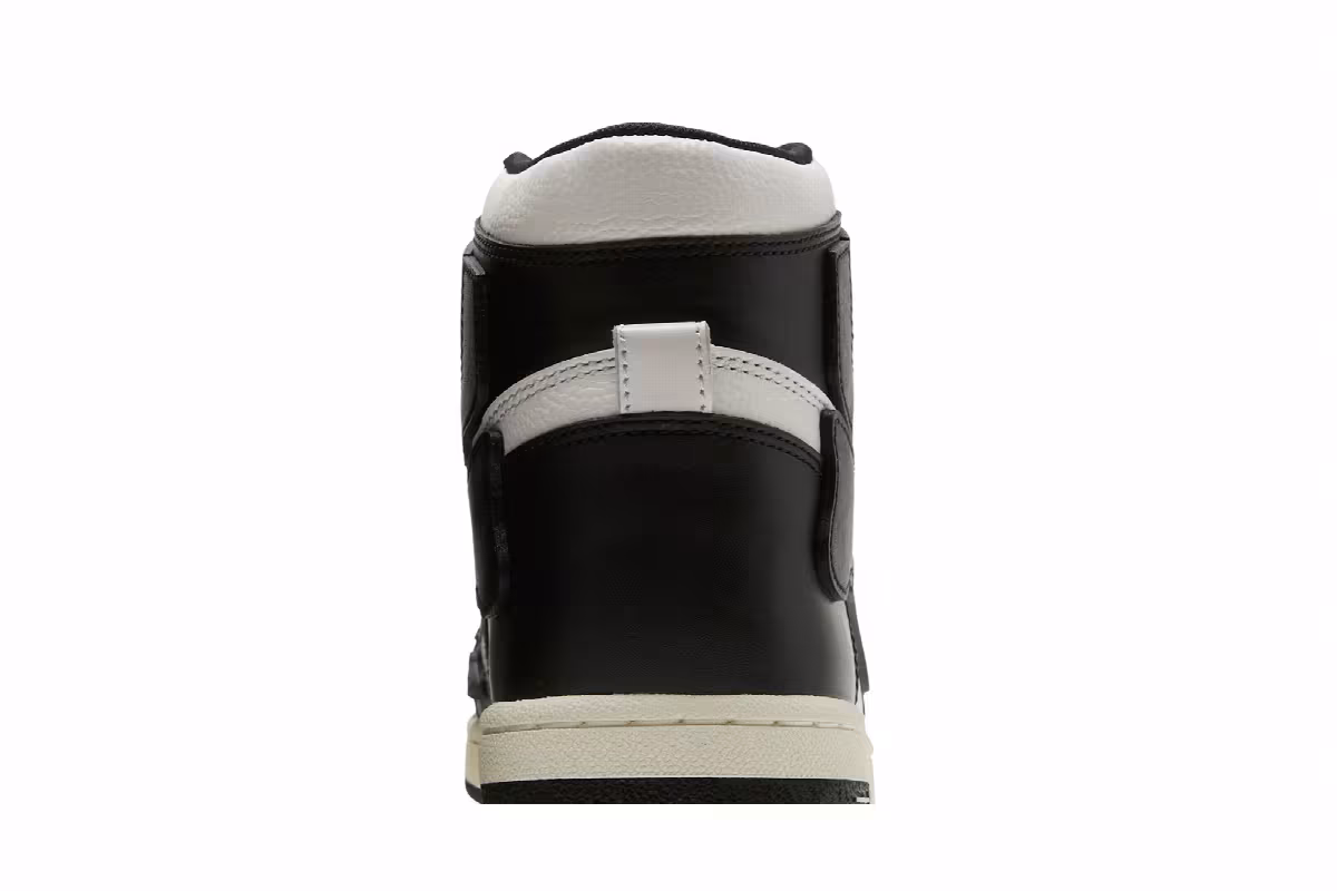 Amiri Skel Top High Black White, view 8