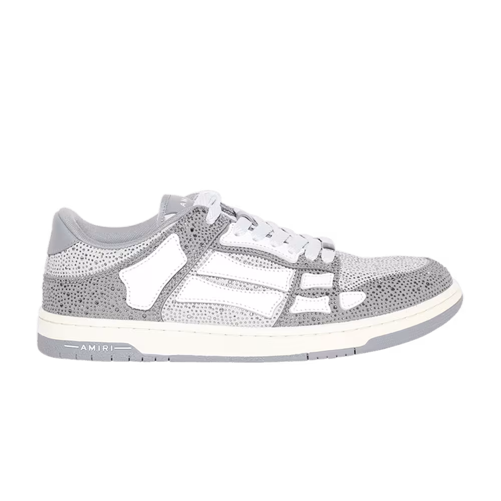 Amiri Skel Top Low Crystal Grey