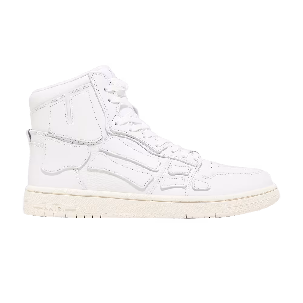 Amiri Skel Top High Triple White