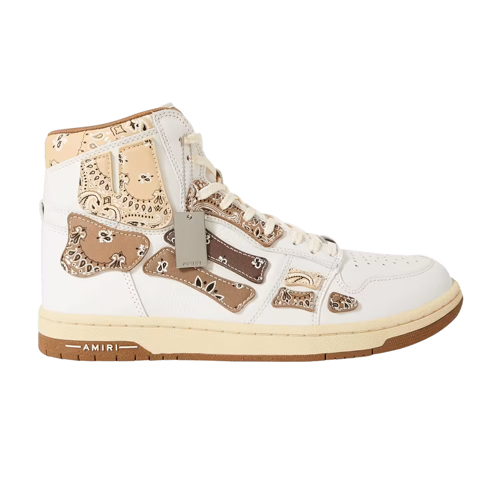 Amiri Skel Top High Bandana - Brown