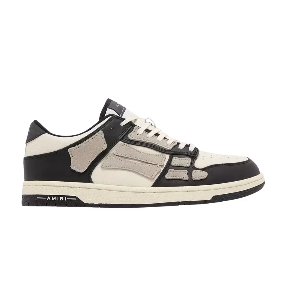 Amiri Women's Skel Top Low Black Alabaster