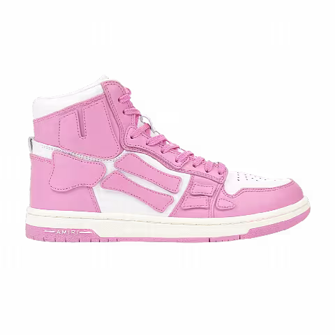 Amiri Wmns Skel Top High 'White Pink'