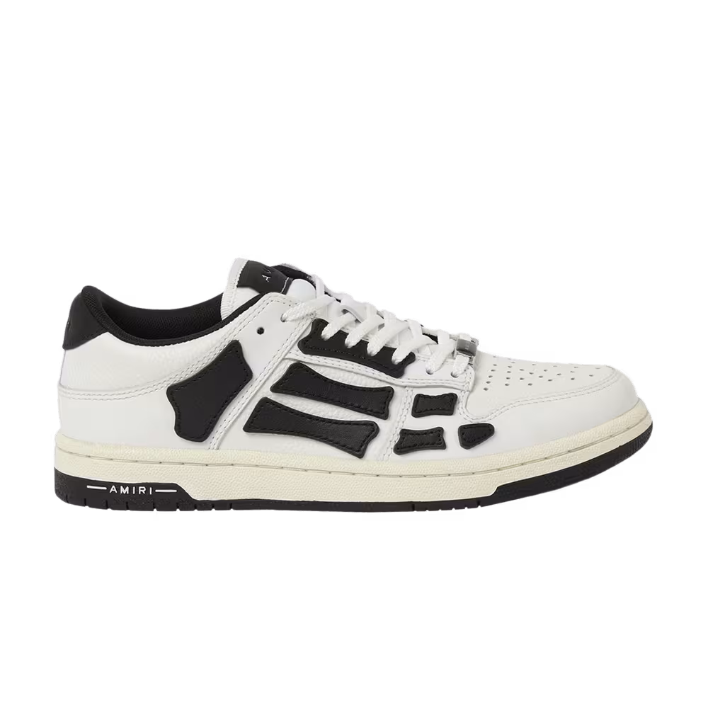 Amiri Women's Skel Top Low White Black 2024