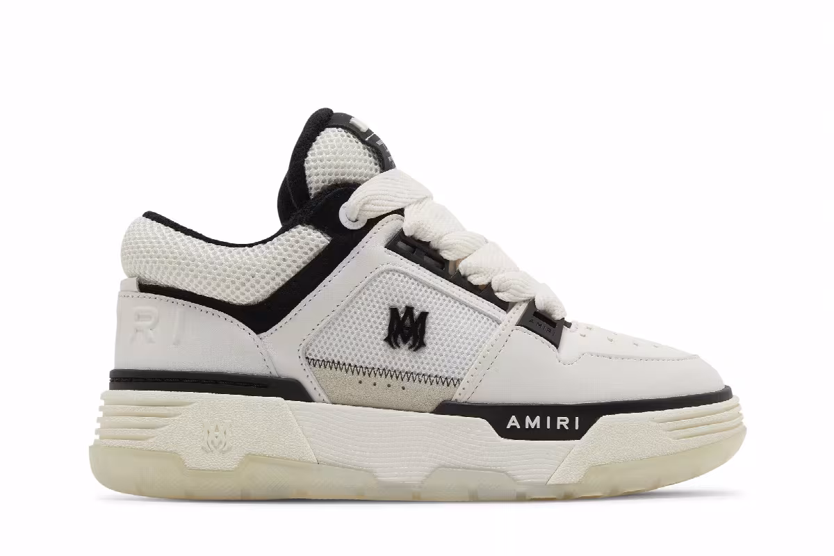 Amiri Women's MA-1 White Black, view 2
