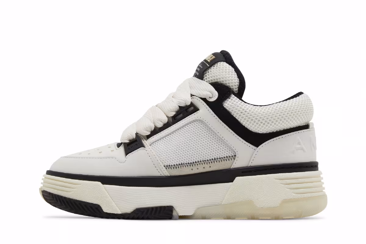 Amiri Women's MA-1 White Black, view 4
