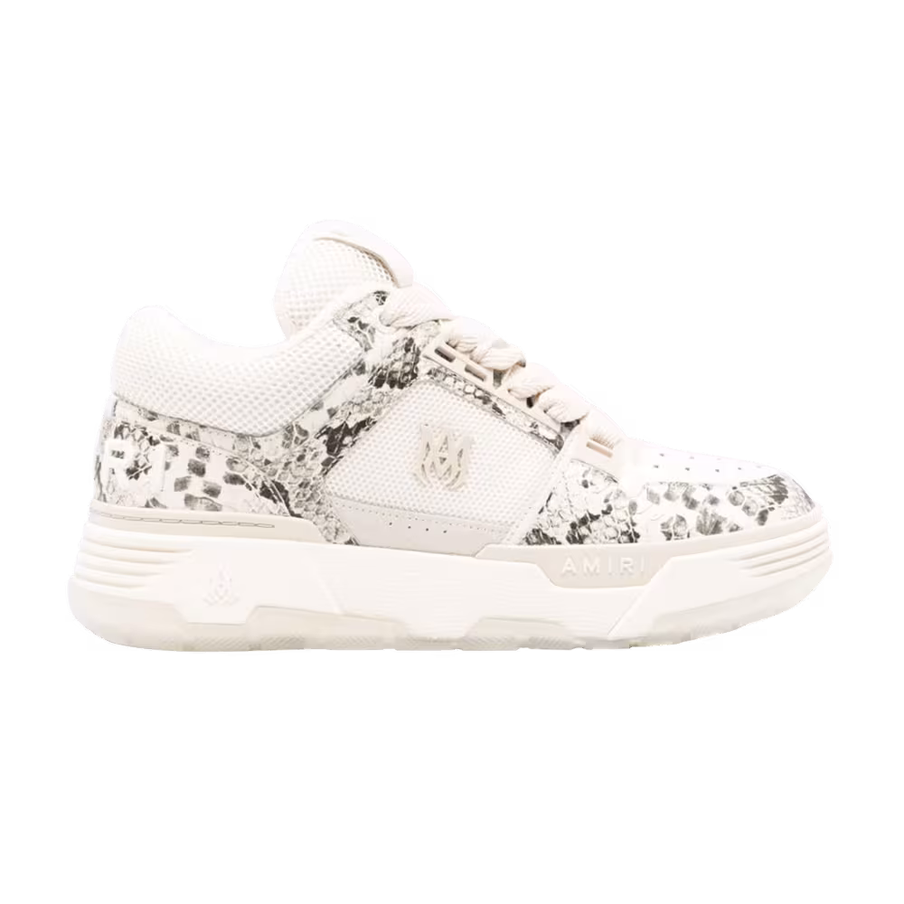 Amiri MA-1 Snakeskin Alabaster