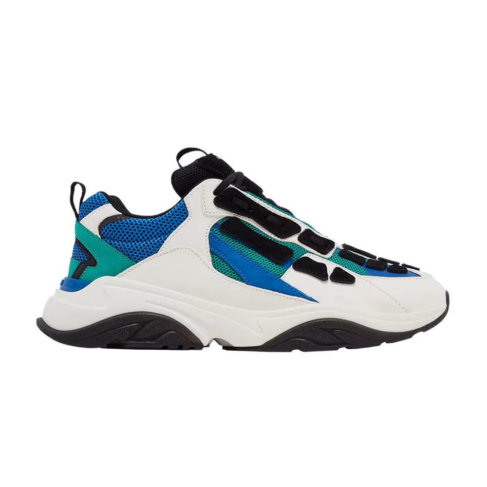 Amiri Bone Runner White Black Teal