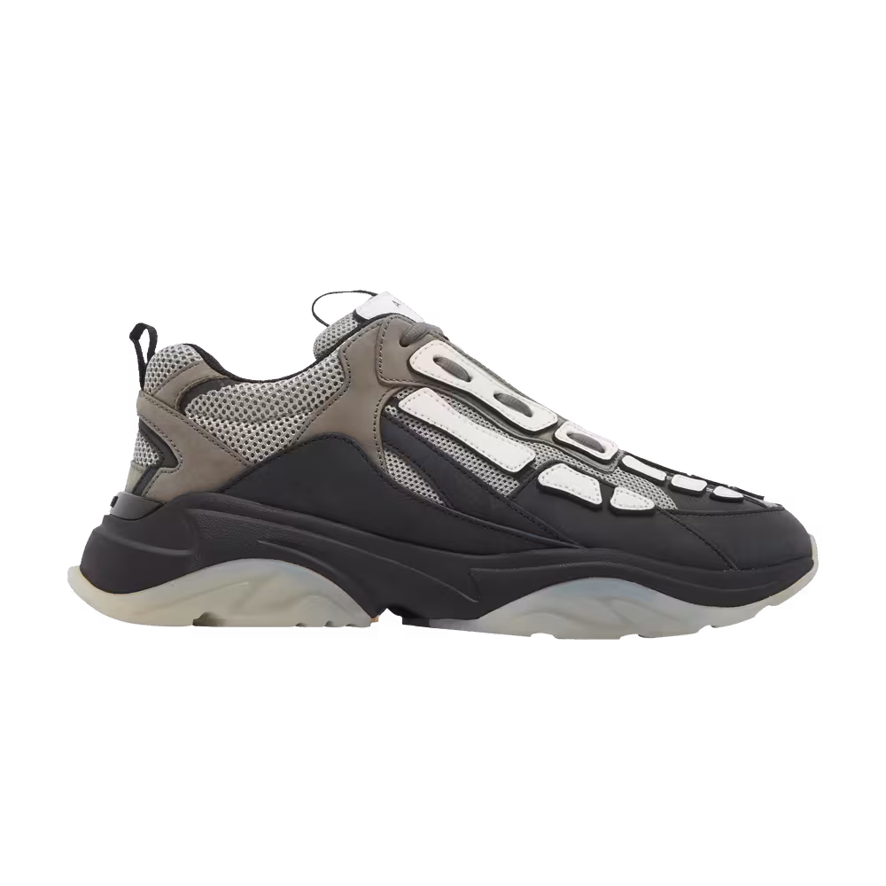 Amiri Bone Runner Black Grey