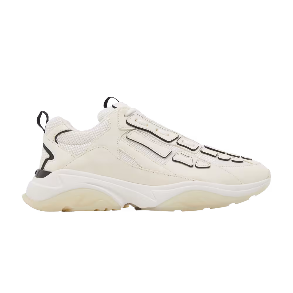 Amiri Bone Runner White Black