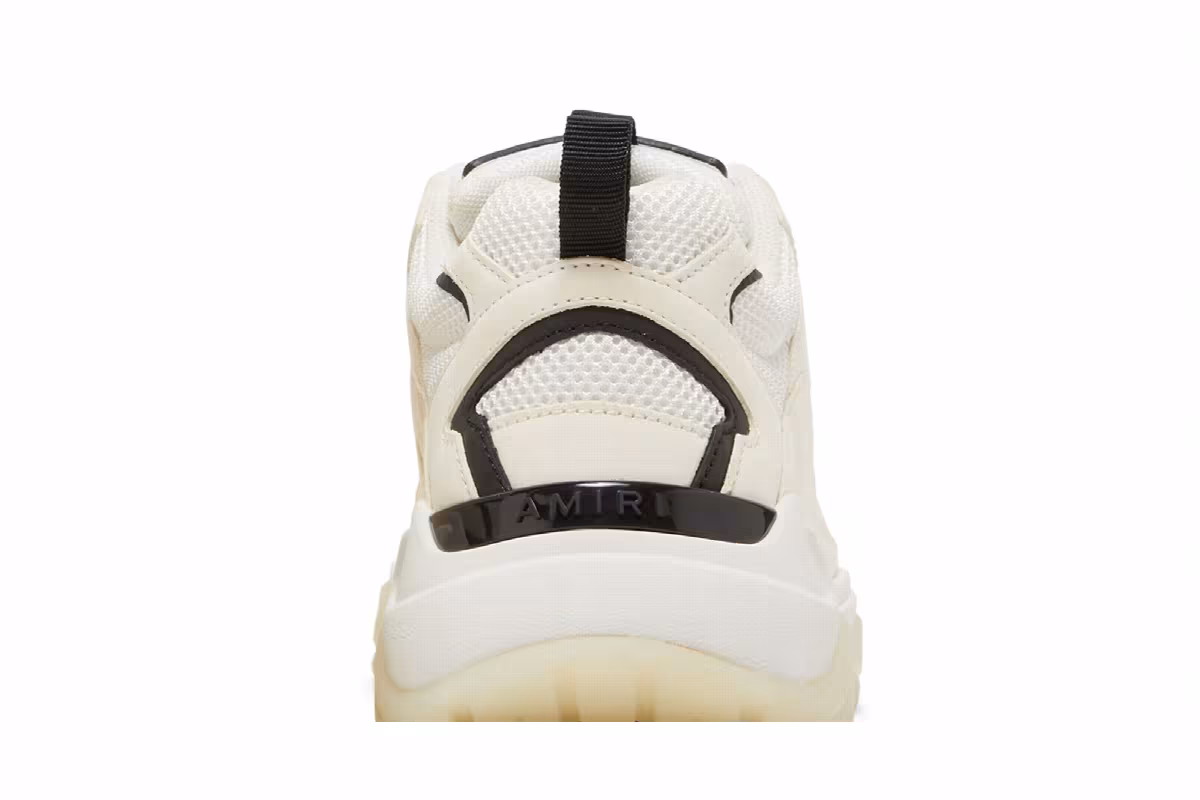 Amiri Bone Runner White Black, view 8
