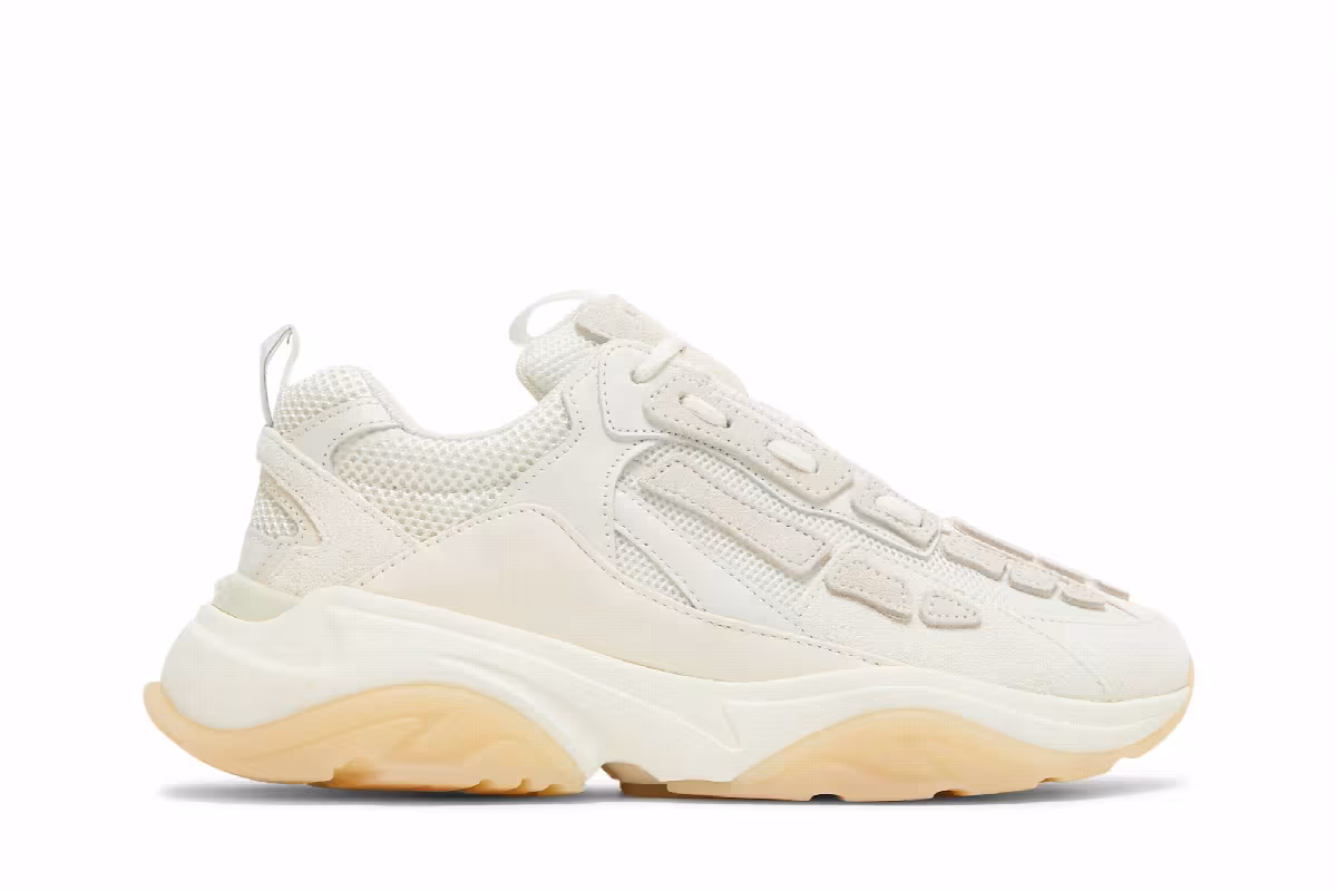 Amiri Bone Runner Mixed White, view 2