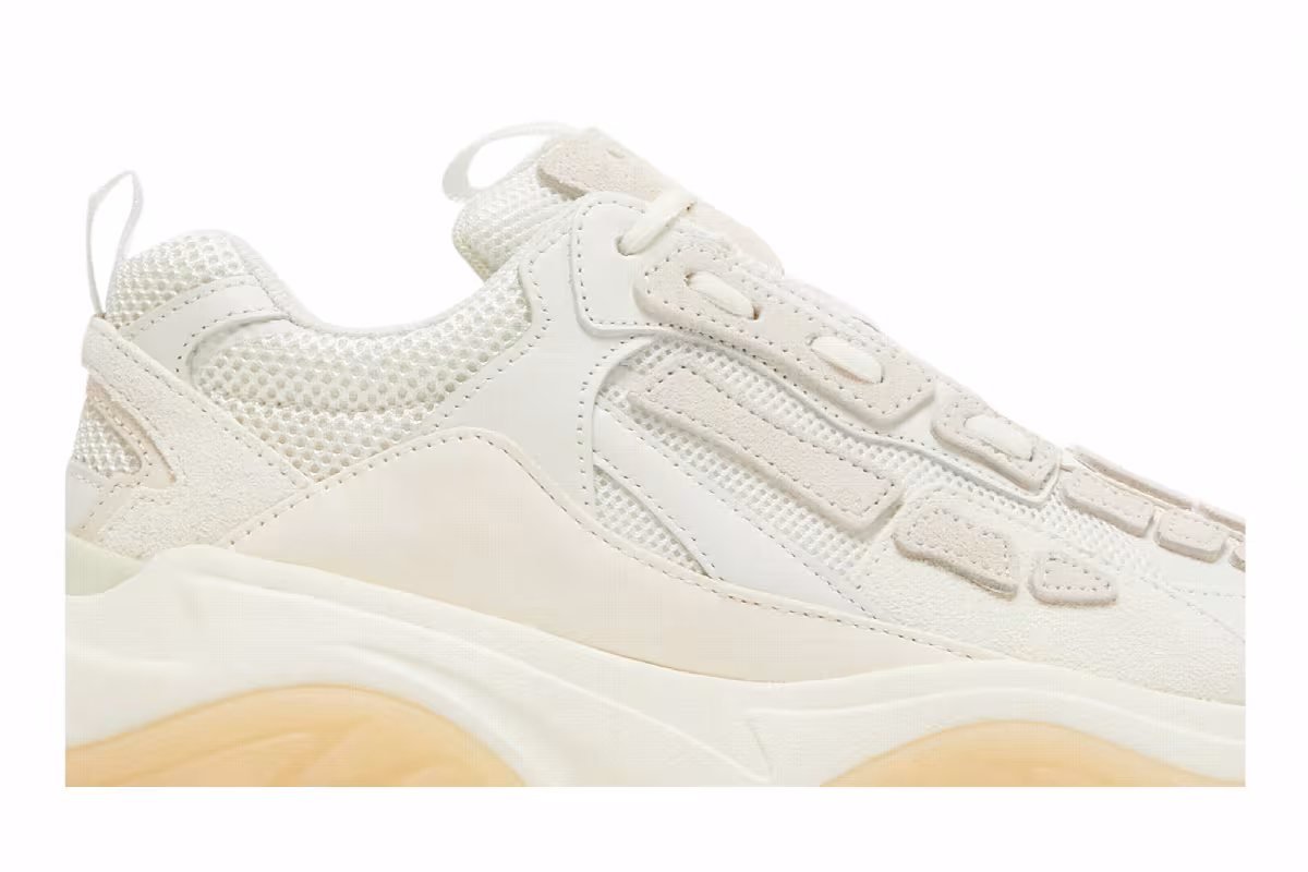 Amiri Bone Runner Mixed White, view 3