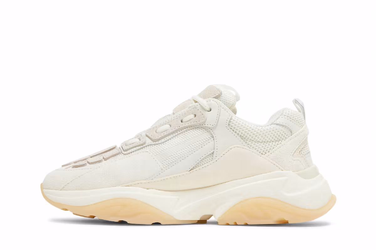 Amiri Bone Runner Mixed White, view 4