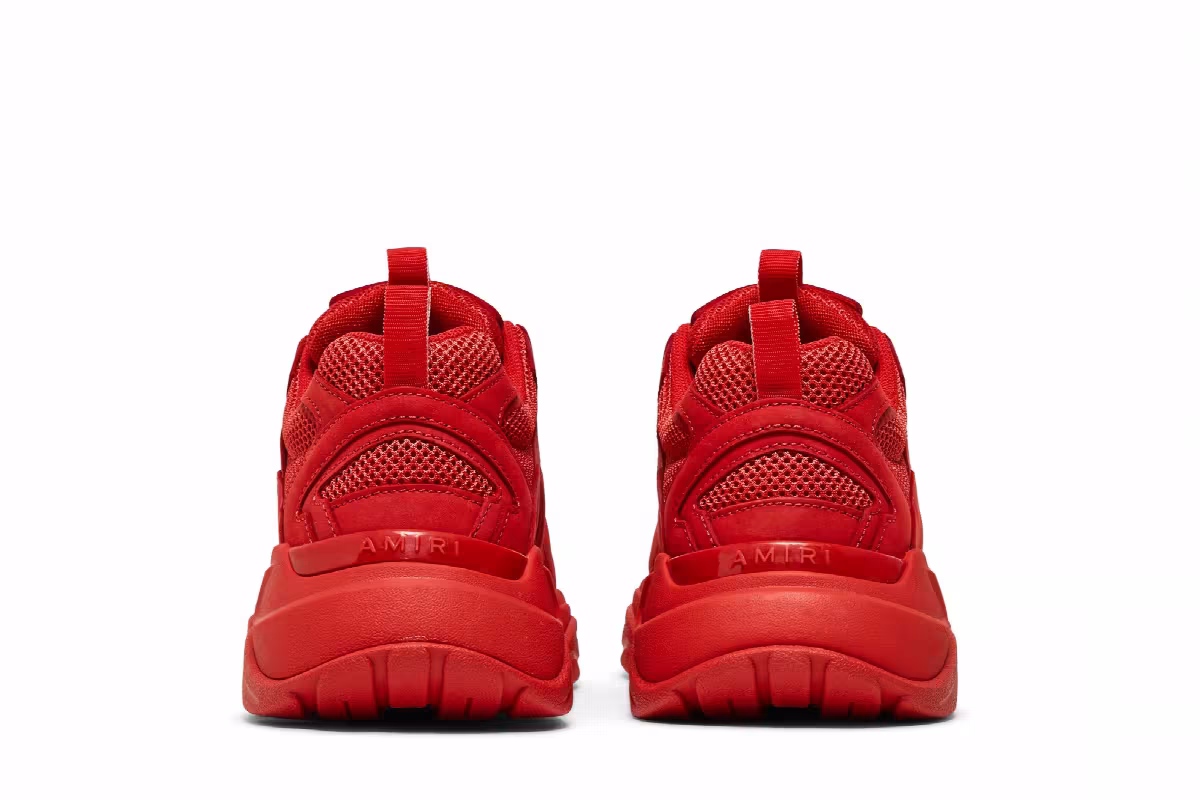 Amiri Bone Runner Red, view 7