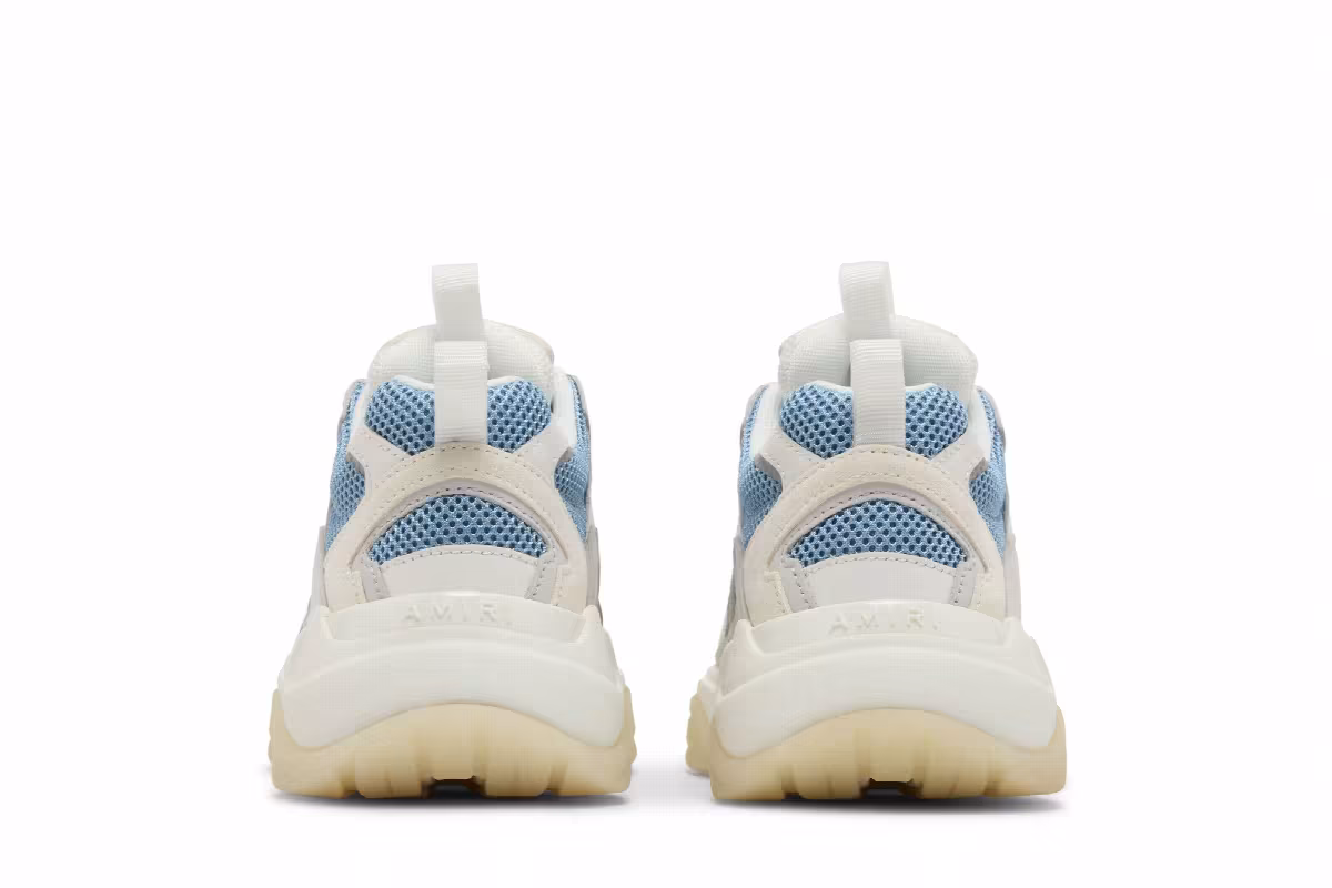 Amiri Bone Runner White Teal, view 7