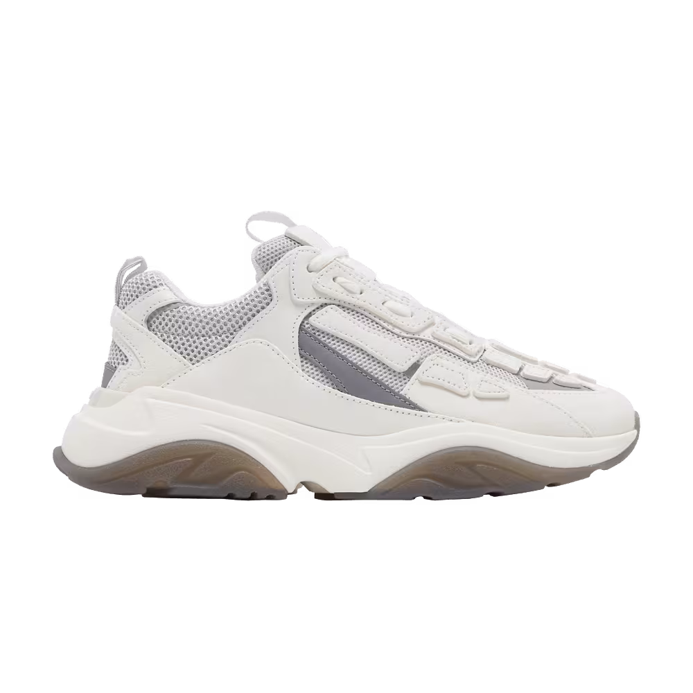 Amiri Bone Runner White Grey