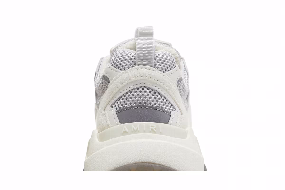 Amiri Bone Runner White Grey, view 8