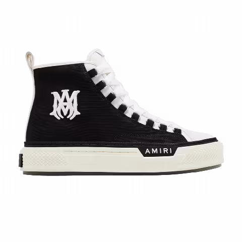 Amiri M.A. Logo Court High 'Black White'
