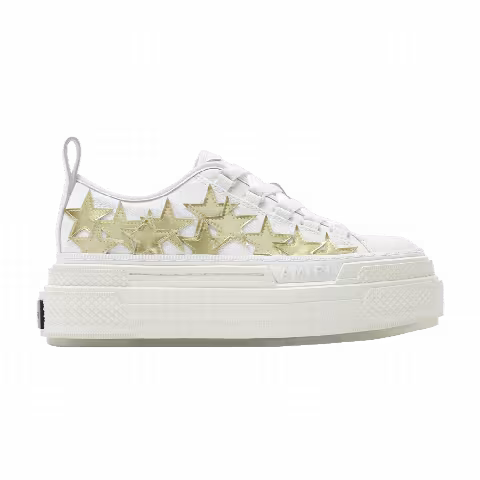 Amiri Wmns Stars Platform Court Low 'White Gold'