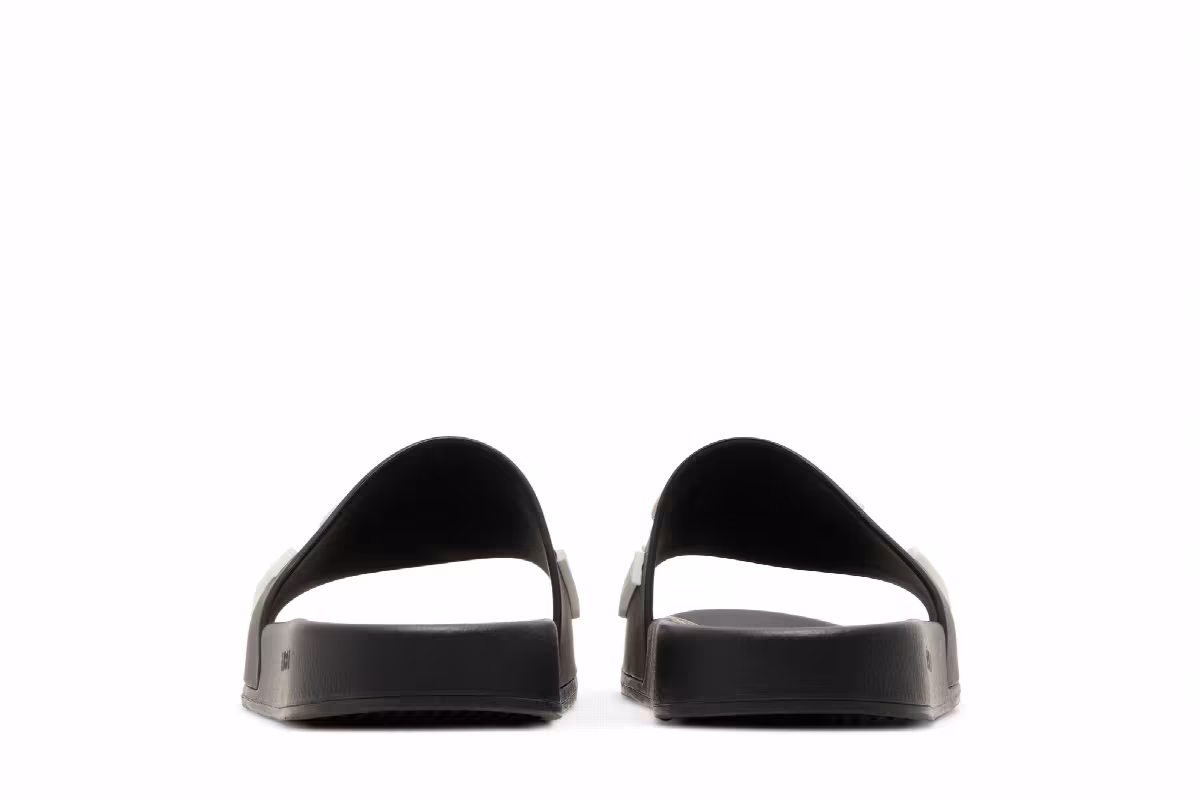 Amiri Logo Pool Slide Black, view 7