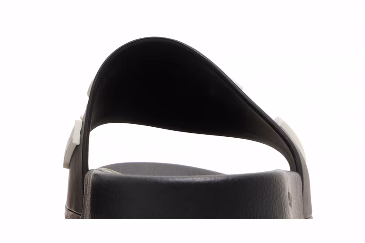 Amiri Logo Pool Slide Black, view 8