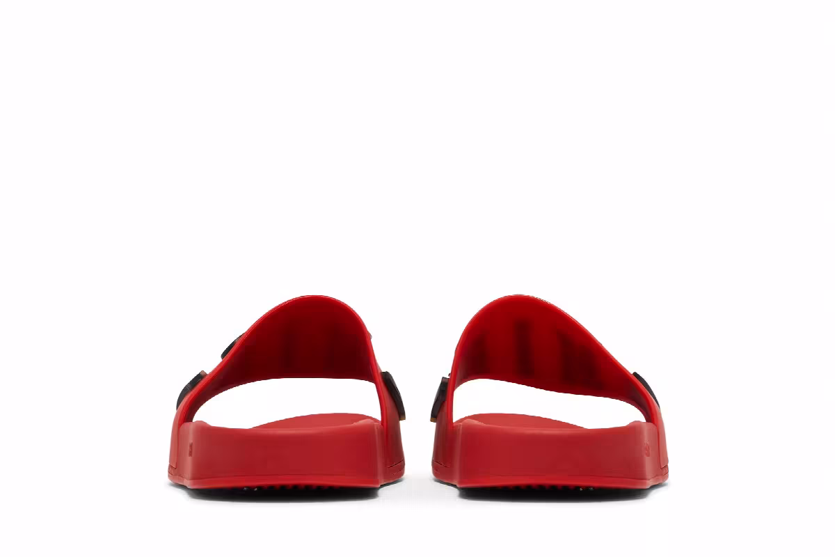 Amiri Rubber Classic Logo Pool Slide Red, view 7