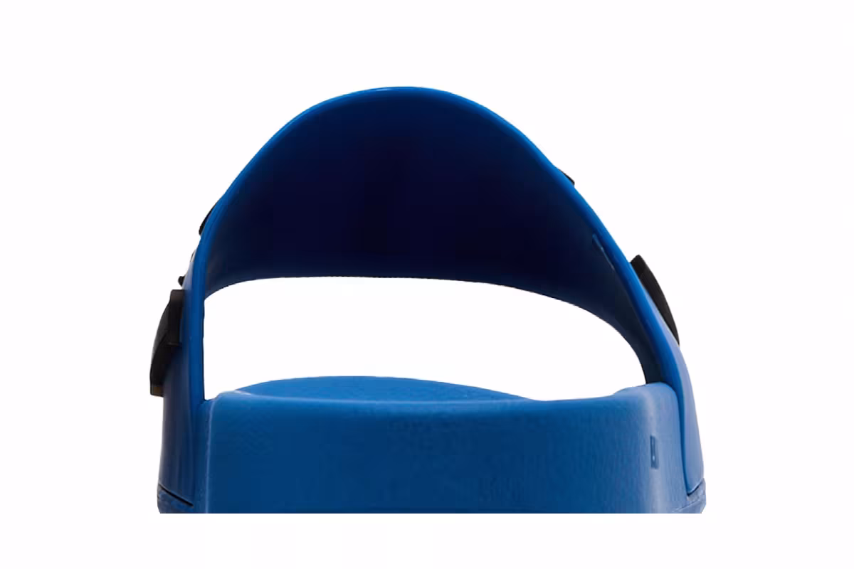 Amiri Rubber Classic Logo Pool Slide Blue, view 8