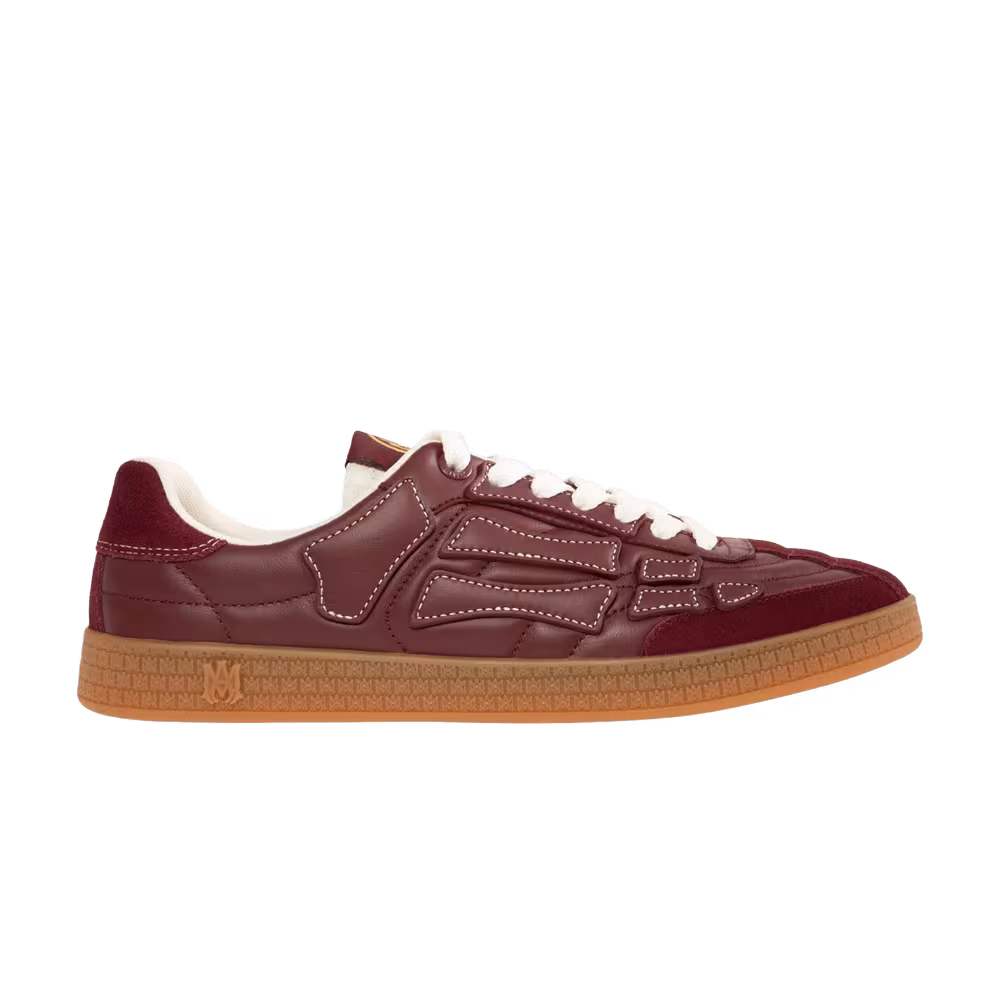 Amiri Pacific Football Sneaker Aged Port
