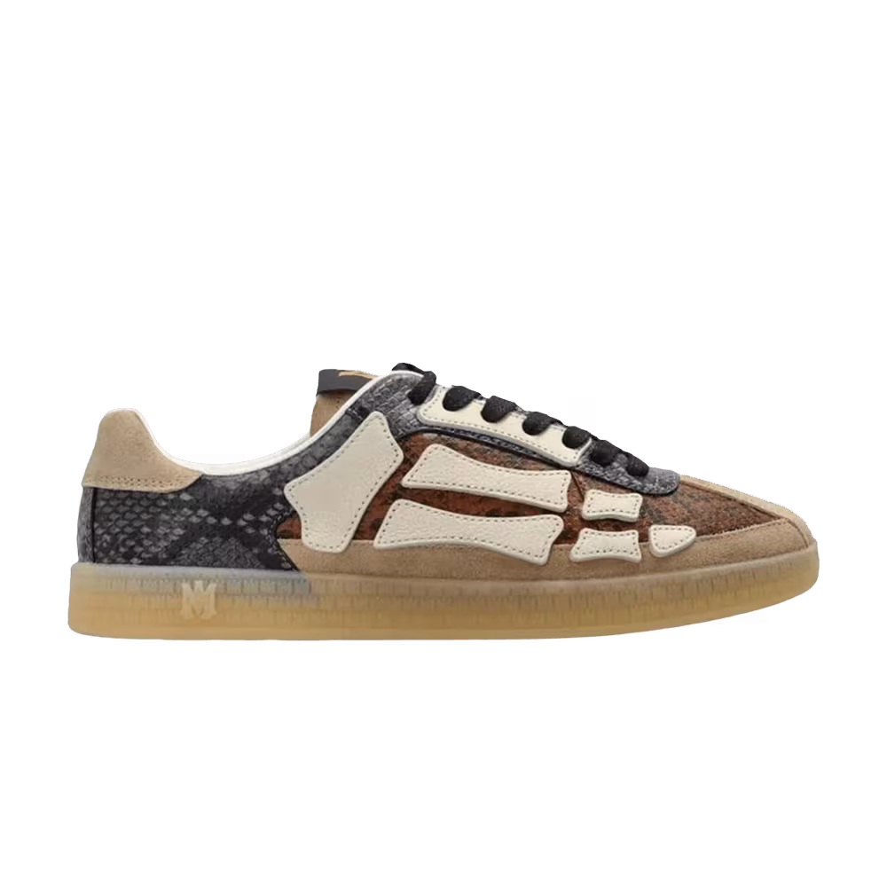 Amiri Pacific Bones Snake Skin Black