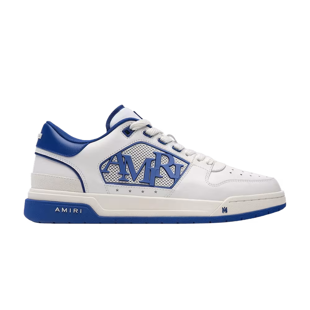 Amiri Classic Low White Blue