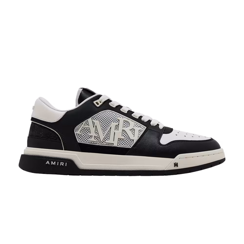 Amiri Classic Low MA Quad Debossed - Black