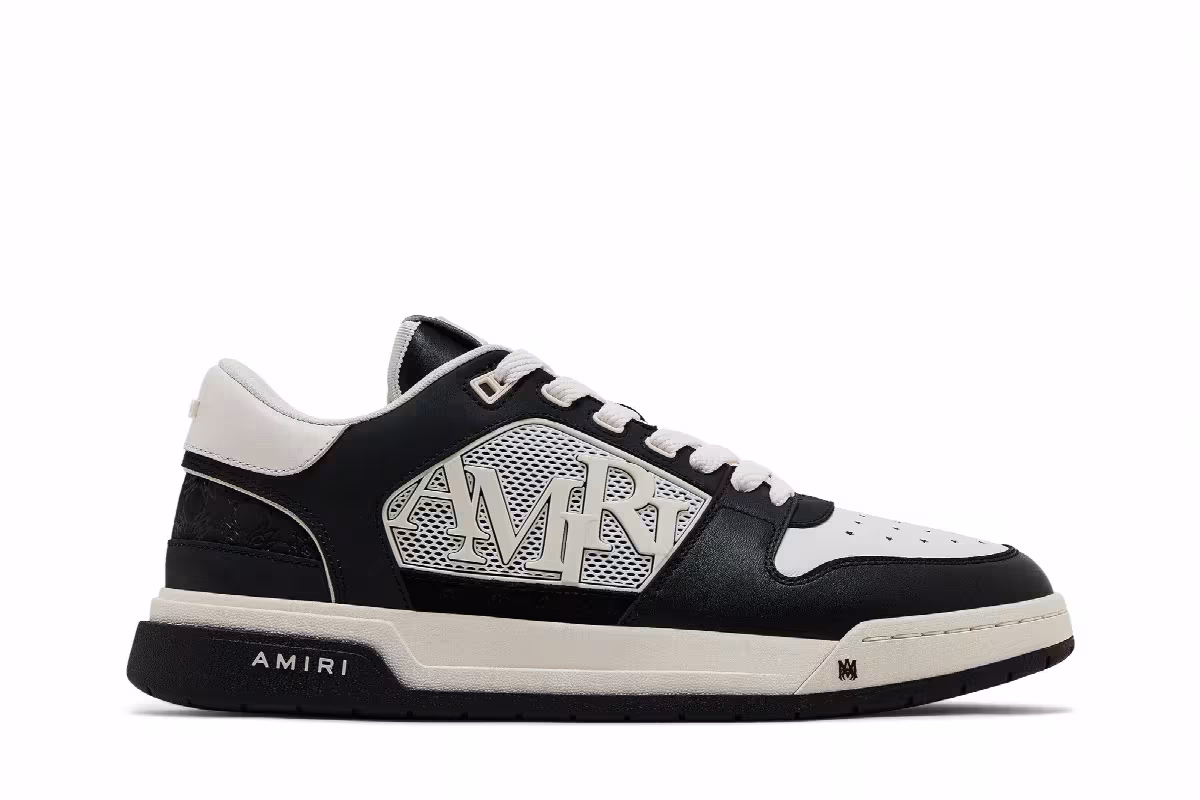 Amiri Classic Low MA Quad Debossed - Black, view 2