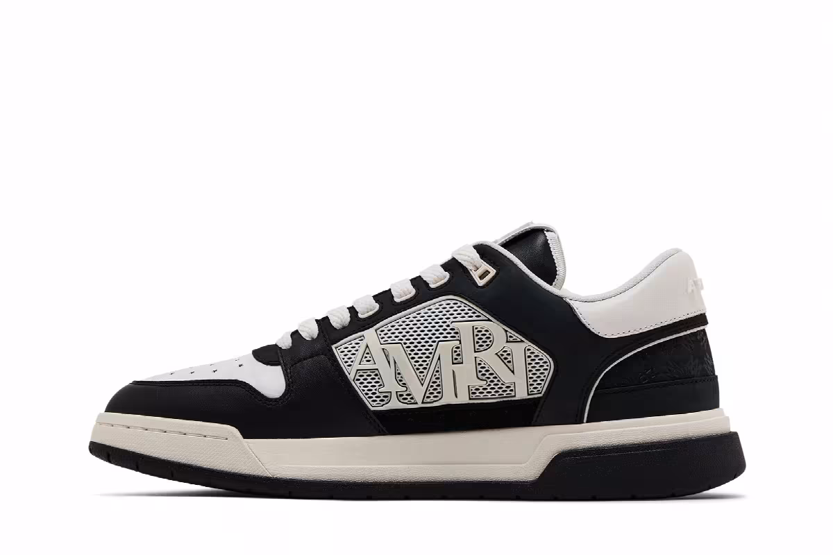 Amiri Classic Low MA Quad Debossed - Black, view 4