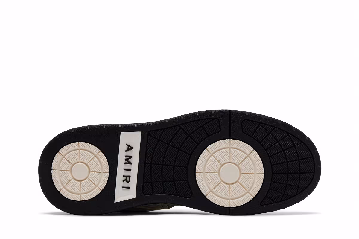 Amiri Classic Low MA Quad Debossed - Black, view 5
