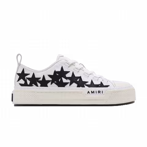Amiri Stars Court Low 'White Black'