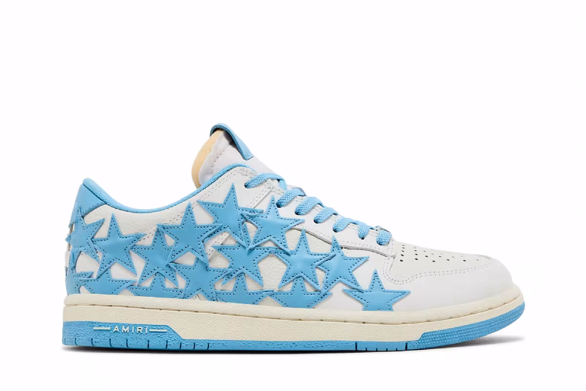 Amiri Stars Low Blue, view 2